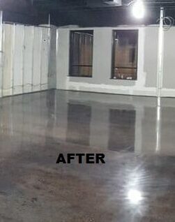 concrete polished floor